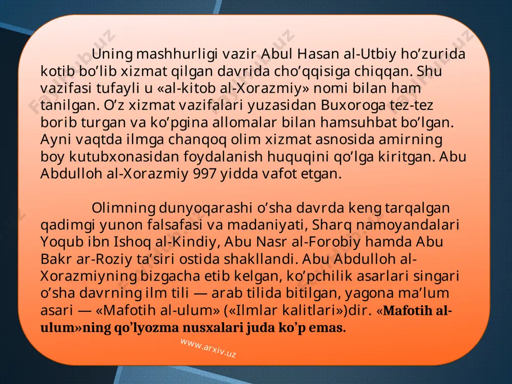 al – xorazmiy haqida - Page 4