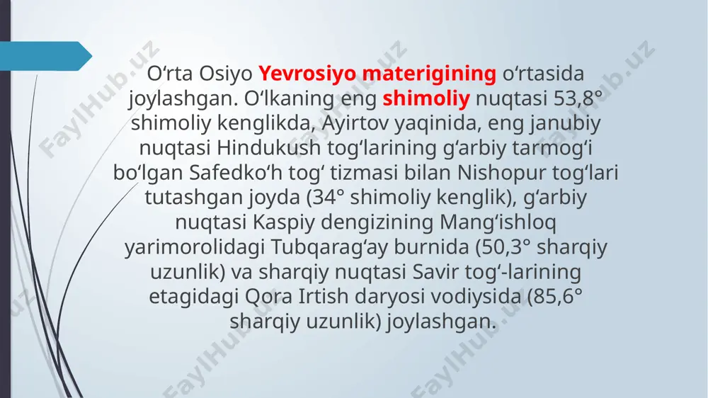 o‘rta osiyo mintaqasining tabiiy, iqtisodiy, siyosiy geografik o‘rni - Page 3