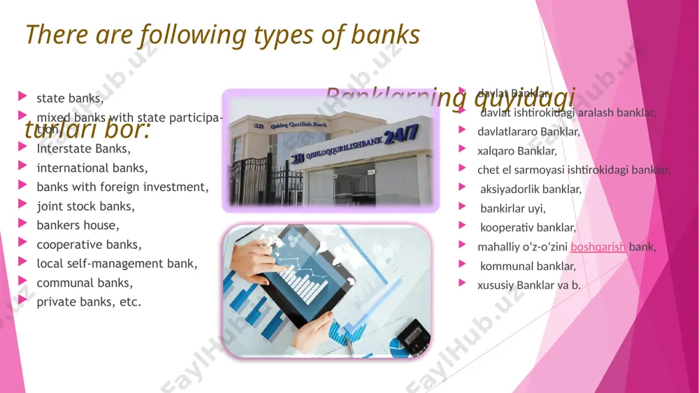 banking sistem - bank tizimi - Page 5