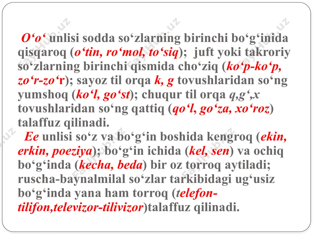 orfoepiya (talaffuz qoidalari) - Page 5