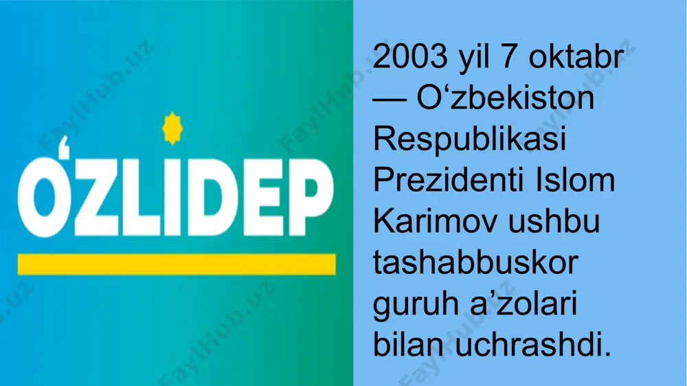 oʻzbekiston liberal demokratik partiyasi - Page 4