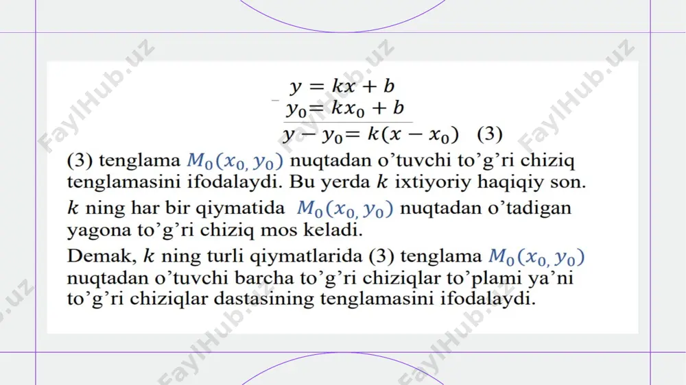 to`g`ri chiziqlar dastasi - Page 4
