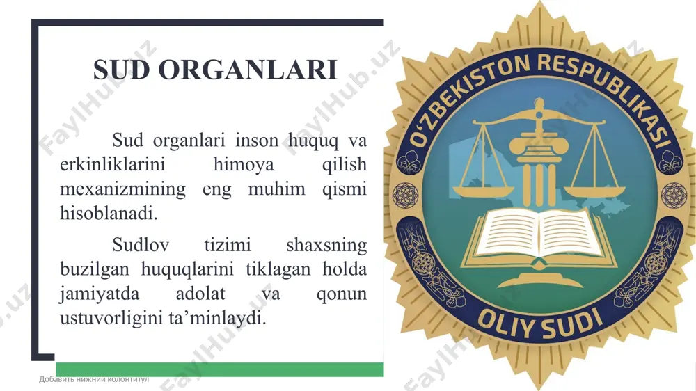 inson huquqlarini himoya qiluvchi organlar - Page 5