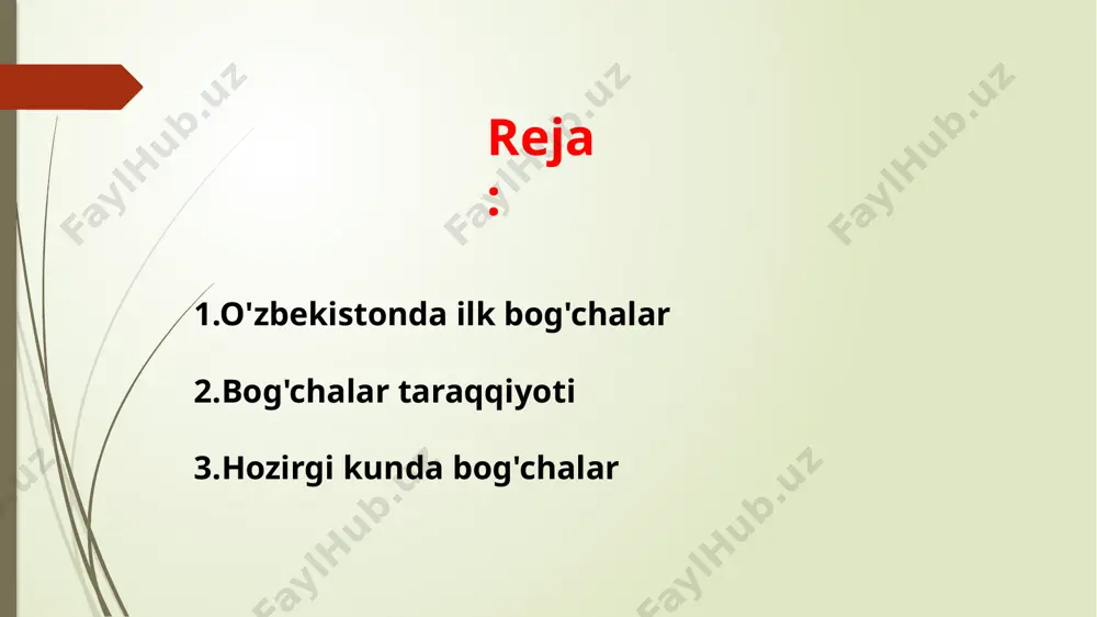 maktab yoshigacha boʻlgan bolalarni tarbiyalovchi muassasa. birinchi marta 1837-yil germaniyada nemis pedagogi f. frebel tomonidan tashkil etilgan. bolalar bogʻchasi xalq taʼlimi tizimining dastlabki boʻgʻini hisoblanadi (qarang maktabgacha yoshdagi bolalar tarbiyasi). oʻzbekistonda odatdagi bolalar bogʻchasi 3—7 yoshli bolalarga moʻljallangan. 2 oylikdan 7 yoshgacha boʻlgan bolalar tarbiyalanadigan yaslibogʻchalar ham bor. bundan tashqari sogʻlomlashtirish bogʻchalari, jismoniy va aqliy nuqsonli bolalar uchun bogʻchalar, uybogʻcha, mavsumiy bogʻchalar (asosan qishloq xoʻjaligi ishlari koʻpaygan vaqtda tashkil etiladi), "bolalar bogʻchasimaktab" majmui ham mavjud. oʻzbekiston respublikasi xalq taʼlimi vazirligi uni kadrlar bilan taʼminlaydi va faoliyatiga ilmiy pedagogik jihatdan rahbarlik qiladi. oʻzbekistondagi bogʻchalarda bolalarga chet tillari, xoreografiya, tasviriy va musiqiy sanʼat, kompyuter savodxonligi asoslarini oʻrgatuvchi 800 dan ortiq guruh tashkil etilgan. 2000-yil oʻzbekiston respublikasida 6742 bolalar bogʻchasi ishladi, ularda 608 ming 500 bola tarbiyalandi.bog'chalar ochilishi ko'plab oilalarga qulaylik va osonlikni yaratib berdi.[1] chekka hududlardagi maktabgacha taʼlim yoshida boʻlgan bolalarni mmtlarga qamrab olishda endilikda “koʻchma bogʻcha”lardan foydalanish amaliyoti sinovdan oʻtmoqda. oʻtgan …