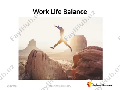 work life balance — PPTX