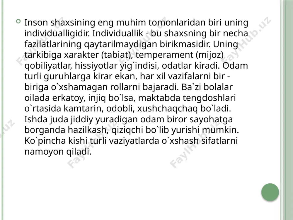 bog`liq bo`lgan motivlar yoki ma`naviy ehtiyojlarning qondirilishi bilan bog`liq bo`lgan motivlar bo`lishi mumkin. motivlar anglanilgan va anglanilmagan bo`lishi mumkin. anglanilmagan motivda odam nimanidir istaydi, ammo o`sha narsa nimaligini tasavvur qila olmaydi. demak, motivlar inson shaxsi xulq - atvorini va turli faoliyatlarini harakatga keltiruvchi sabablardir. /docprops/thumbnail.jpeg
