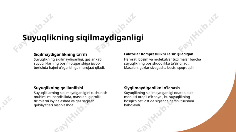 anilishi bu tenglama muhendislik muammolari, masalan, samolyot qanatlari dizayni, suyuqlikni trubalarda hisoblash va odam vujudidagi qon oqimini tushunish kabi turli muammolarda qo'llaniladi. bernulli tenglamasining cheklovlar va qarashlari bernulli tenglamasi doimiy suyux, siqilmaydigan suyuqlik va suyuqlikning tarqalgan energiyasi yo'qligi bilan hisoblanadi, bu haqiqiy dunyo holatlari uchun doimiy ravishda qo'llanilmaydi. suv sohil va turbulens harakati 1 2 3 xattoki suyuqlikning xususiyatlari xavfsizlikning xususiyatlari ikki o'rtasidagi asosiy farqlar suyuqlikning ideal harakati, suyuqlikning to'g'ri, parallel qatlamlari bilan belgilanadi, masalan, eng eni suyuqlikda suvning harakati. turbulent suyuqlik, chaqmoqchi, qayrilmas harakat bilan ajralgan, masalan, tez tezroq suvning oqimlari yoki shifo. suyuqlik va turbulenslik o'rtasidagi asosiy farq, suv harakati darajasidagi farq va natijadagi qarshilikdir. suyuqlik va laminar harakat 1 2 3 suyuqlikni tushunish laminar suyuqlik xususiyatlari faktorlar viskozlik va laminar oqimni ta'sir qiladigan. suyuqlik, suyuning oqimiga qarshi turishini ifodalaydi, asal esa yuqori suyuqlikli suv misoli sifatida ko'rsatiladi. o'tkir suyuqlik, suv parallel qatlamalarida harakat qilganda yuzaga keladi, tezlik …