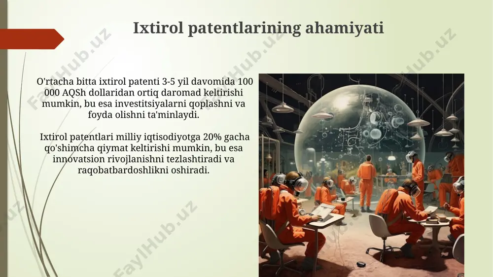 ilmiy kashfiyotlar ixtiro patentlarning mohiyati va asosiy turlari - Page 5