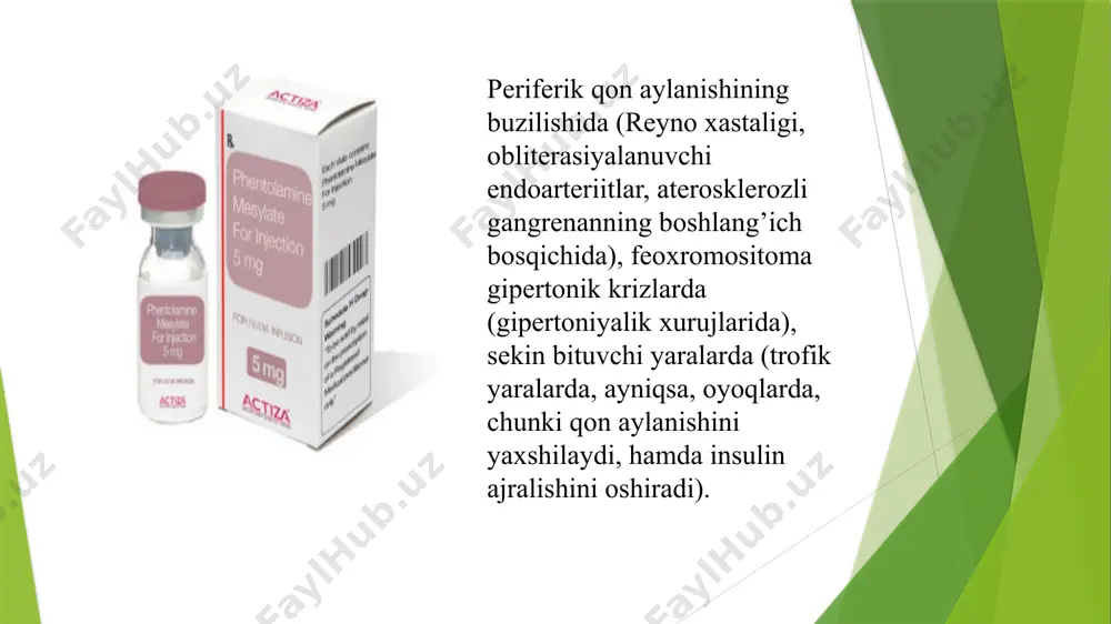 α-adrenoblokatorlar - Page 4