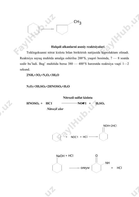 neft tarkibidagi xalqali alkanlar (naftenlar) - Page 5