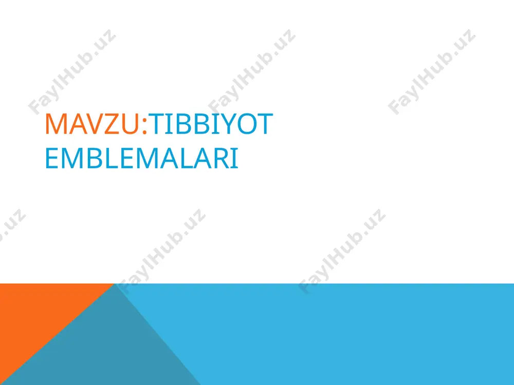 ga ko'ra barcha mavjud belgilar xususiy va umumiy belgilarga bo'linishi mumkin. xususiy quyidagilar: 1.qon tomchisi - jarrohlik profil belgisi; 2.vodiy nilufarining tasviri; 3.klystyr (klizma); 4.puls hissiyoti - terapevtlar logotipi; 5.florensiyalik chaqaloqning qiyofasi; 6.skalpel kabi jarrohlik asboblarining pentagramlari; 7.siydik chiqarish; 8.pestlesli yoki pestle bo'lmagan minomyotlar - bunday timsollardan farmatsevtlar yoki tibbiyot jamiyatlari foydalanadi; 9.harbiy tibbiy belgilar (emblemalar). umumiy tibbiy belgilar *ilon; *asclepius (aesculapius) xodimlari - ilon tayoq bilan o'ralgan; *piyola atrofida ilon; *hermes (merkuriy) tayog'ini chalg'itadigan ikkita ilon; umumiy tibbiy belgilar *tuxum; *apollon tripodini ilib olgan ilon; *chiroq; *impotech ank; *oynani o'rab turgan ilon; *xo'roz; *sham yoki chiroq atrofida aylanayotgan bir yoki ikkita ilon; *delfik kindikni, omfaloni tutashtirgan ilon; *sham yoki mash'alani yoqish; *kaftlardagi yurak va boshqalar. nega ilon tibbiyotning ramzi tsivilizatsiyaning paydo bo'lishida, yangi paydo bo'lgan ibtidoiy jamiyatda, birinchi totemlar tabiat va atrof dunyosi oldida odamning ojizligini aks ettirganda, ilon asosiy belgilaridan biri edi.diniy kult paydo bo'lishi bilan yaxshilik va …