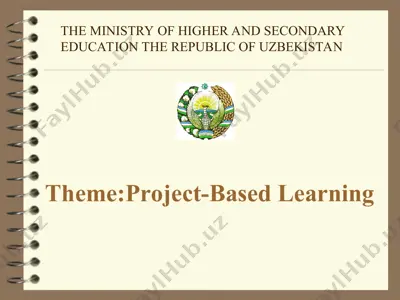 eight features of project-based learning — PPT