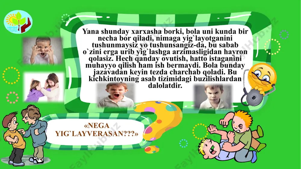 bolalar xarxashasi erkalikmi yoki kasallik - Page 5