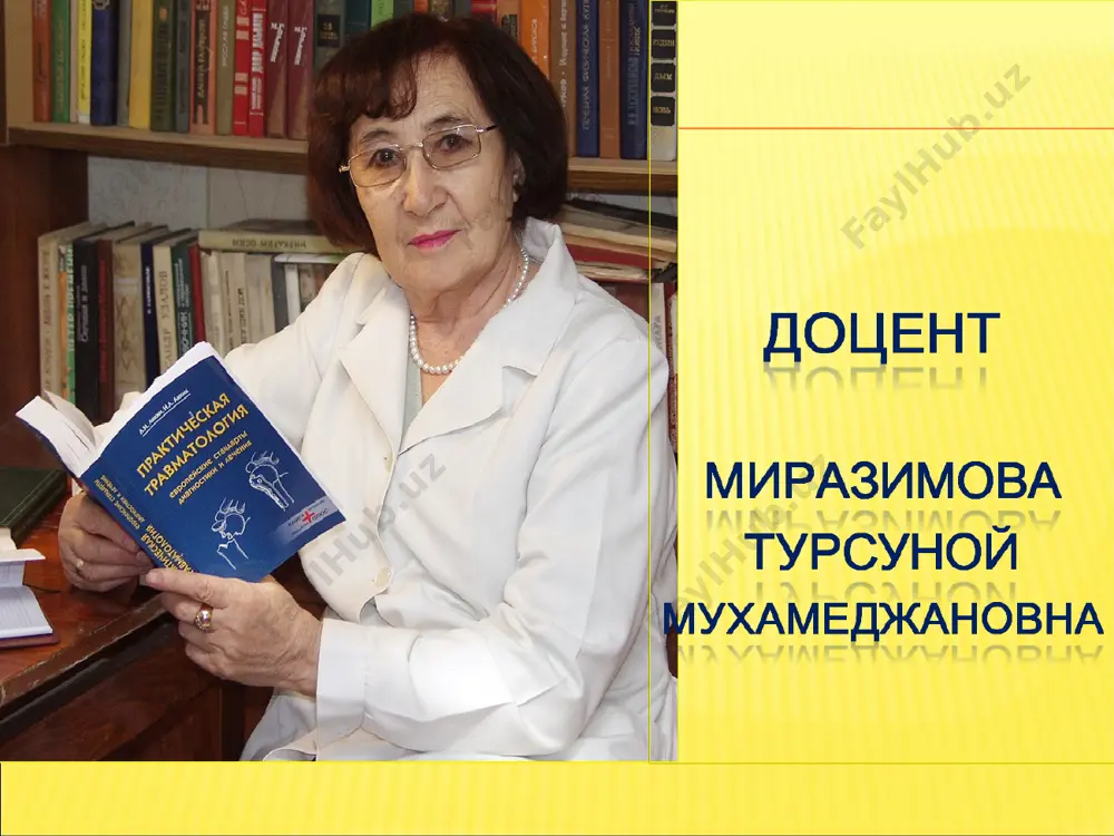 uzbekiston travmatologiya va ortopediyasi - Page 5