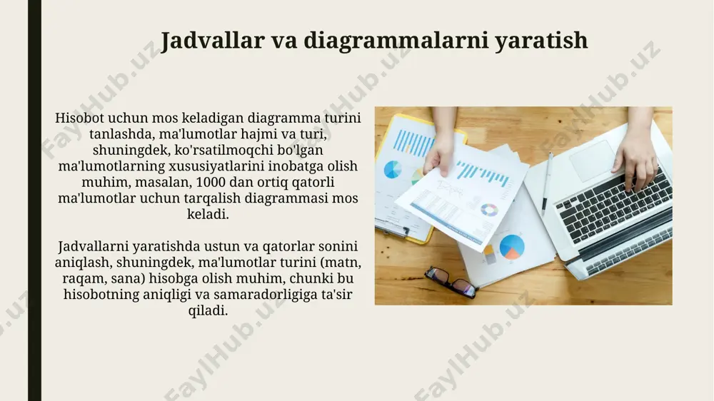 excel dasturida turli hisobotlar tayyorlash - Page 5