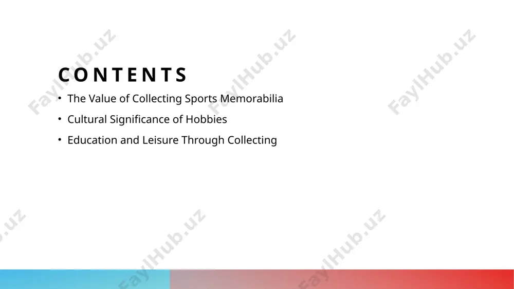 sense of belonging and shared passion. 03 storytelling medium each collectible tells a story, serving as a medium for personal narratives. collectors often share the history behind their items, enriching their emotional significance and connections. investing in passion: the financial value of sports memorabilia collections. financial appreciation sports memorabilia often appreciates over time, with rare items fetching significant prices at auctions, reflecting their cultural and historical importance. market trends the sports memorabilia market has shown consistent growth, driven by demand from collectors and investors, creating lucrative opportunities for passionate enthusiasts. risks and rewards while investing in memorabilia can yield financial returns, it carries risks; understanding market dynamics and item authenticity is crucial for successful investments. the role of hobbies in shaping cultural identity and community bonds. 1 cultural expression hobbies serve as vital outlets for cultural expression, showcasing traditions through crafts, sports, and arts, thereby preserving unique identities within communities. …