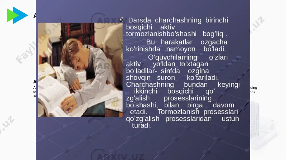 nerv sistemasining fiziologiyasi va yosh xususiyatlari - Page 5