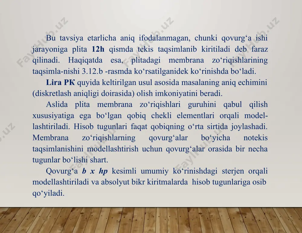 unday kolonna inersiya o‘qlari uning ostidagi poydevor o‘qlari bilan ustma-ust tushmagan taqdirdazo‘qi atrofidagi burilish burchaklaridan foydalaniladi. image2.png image3.png image4.png image1.jpg