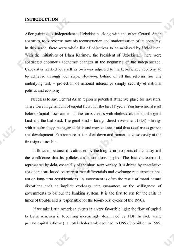 thermore, it is bolted down and cannot leave so easily at the first sign of trouble. it flows in because it is attracted by the long-term prospects of a country and the confidence that its policies and institutions inspire. the bad cholesterol is represented by debt, especially of the short-term variety. it is driven by speculative considerations based on interest rate differentials and exchange rate expectations, not on long-term considerations. its movement is often the result of moral hazard distortions such as implicit exchange rate guarantees or the willingness of governments to bailout the banking system. it is the first to run for the exits in times of trouble and is responsible for the boom-bust cycles of the 1990s. if we take latin american events in a very favorable light: the flow of capital to latin america is becoming increasingly dominated by fdi. in fact, while private capital inflows (i.e. …