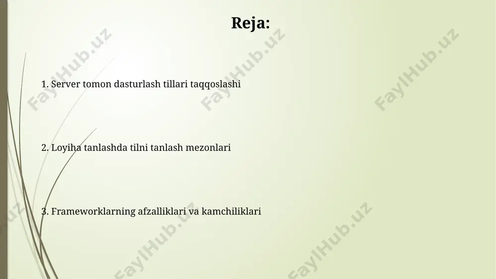 thonning 2000-yillarning o'rtalarida paydo bo'lgan engil vaznli veb-ramkasi bo'lib, dunyoning turli burchaklaridagi 100 minglab dasturchilar tomonidan faol ishlatiladi va o'zining soddaligi bilan mashhur. php ga kirish php ning 8-versiyasi 2020-yilda chiqarildi va zamonaviy xususiyatlar, xavfsizlikni yaxshilash va ishlashni oshirish kabi yangilanishlarni o'z ichiga oladi, dunyo bo'ylab 7 million veb-saytda qo'llaniladi. php, mysql ma'lumotlar bazasi bilan birgalikda ishlatilganda, 1000 dan ortiq veb-saytlar uchun tez va samarali ma'lumotlarni boshqarishni ta'minlaydi, xususan, evropa va osiyo mamlakatlarida juda mashhur. node.js ning afzalliklari va kamchiliklari node.js ning npm (node package manager) paketlar repozitoriysi 800,000 dan ortiq tayyor modulni taklif etadi, bu esa dasturchilarga vaqtni tejash va rivojlanish jarayonini tezlashtirish imkonini beradi, masalan, san-fransiskoda joylashgan startaplar tez-tez undan foydalanadilar. node.js ning real-time ilovalarni, masalan, onlayn o'yinlarni yoki chat dasturlarni yaratishda yuqori samaradorligi bilan ajralib turadi, bu esa 1000 dan ortiq bir vaqtda ulangan foydalanuvchilarni qo'llab-quvvatlash imkonini beradi. backend dasturchisi uchun zarur ko'nikmalar backend dasturchisi sifatida kamida …