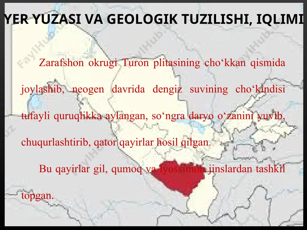 o‘rta zarafshon tabiiy geografik okrugi 7-sinf - Page 3