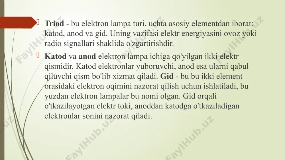 elektron kuchaytirgichlar - Page 5