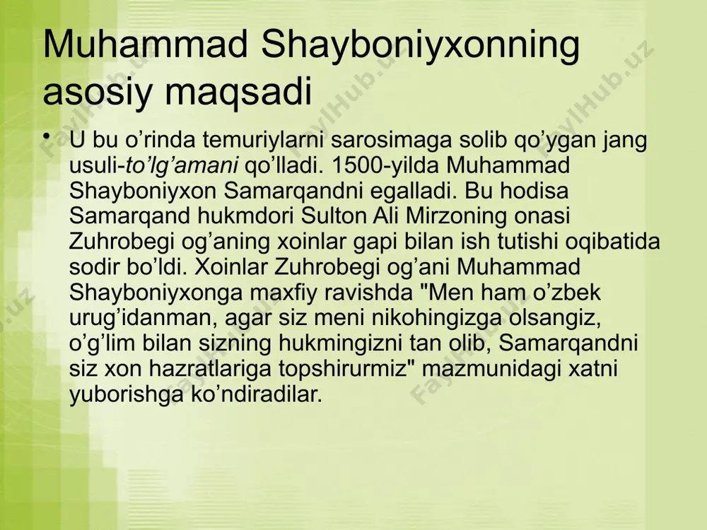 shayboniylar davlat boshqaruvi - Page 5