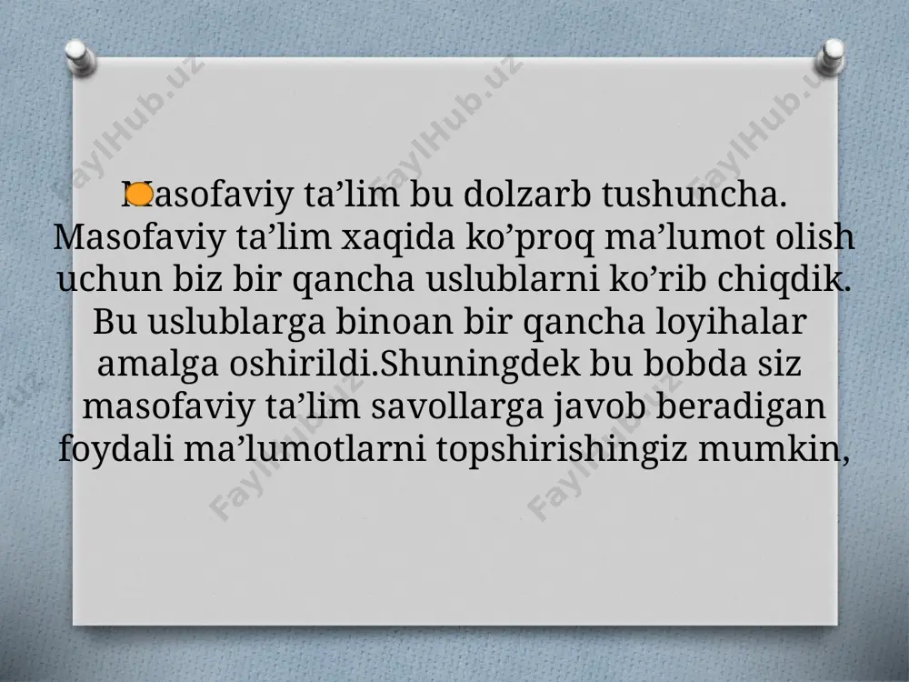 masofaviy ta'lim texnologiyalari - Page 3
