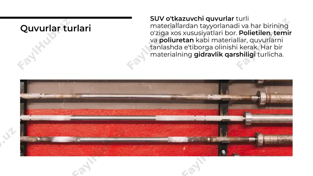 suv o'tkazuvchi quvurlarni gidravlik hisoblash - Page 4