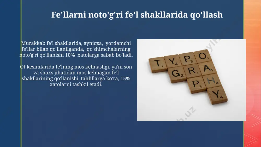 oʻquvchilardagi tipik orfografik xatolarni aniqlash. - Page 4