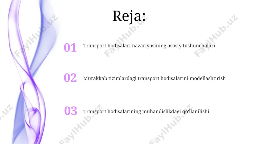dsoning soni geometrik o'lchovlar (masalan, trubaning diametri), oqim tezligi va suyuqlikning yopishqoqligi kabi parametrlarning nisbati hisoblanadi. navier-stokes tenglamalari ushbu tenglamalar, reynold's soni kabi o'lchovsiz sonlar yordamida turbulentlik va laminer oqimlarni farqlashga imkon beradi. reynold's soni 2300 dan katta bo'lganda turbulent oqim kuzatiladi. navier-stokes tenglamalari suyuqliklar va gazlarning harakatini 3 o'lchovli vektor maydoni sifatida ifodalaydi, bu erda 3 ta tezlik komponenti (u, v, w) va bosim (p) mavjud. momentum o'tkazuvchanligi турбулент оқимларда импульс ўтказувчанлиги ламинар оқимларга нисбатан юқори бўлиб, эддилар ва турбулентлик интенсивлиги билан белгиланади, бу эса иссиқлик ва масса ўтказувчанлигига таъсир қилади. рейнольдс сони (re) – импульс ўтказувчанлигининг муҳим ўлчови бўлиб, инерция кучлари ва ёпишқоқ кучларнинг нисбатини кўрсатади; re > 2300 турбулент оқимни билдиради. diffuziya hodisasi gazsimon moddalarning diffuziyasi suyuqliklardagiga nisbatan 10⁴-10⁵ marta tezroq bo'lib, bu ularning yuqori kinetik energiyasi va o'rtacha erkin yugurish uzunligining farqi bilan bog'liq. diffuziya koeffitsienti (d) haroratga bog'liq bo'lib, arrhenius tenglamasi d = d₀exp(-ea/rt) orqali …