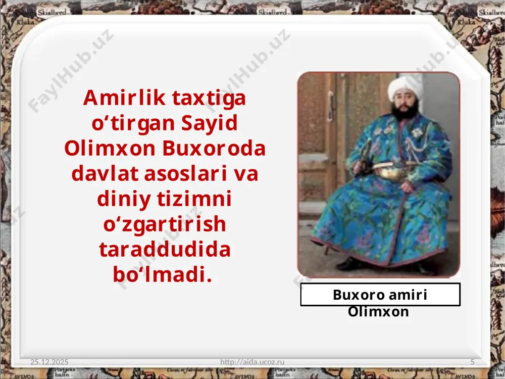 yosh buxoroliklar faoliyati va buxoro amirligining tugatilishi 9 -sinf - Page 5