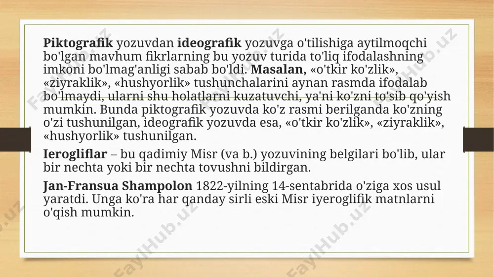 yozuv haqida ma’lumot.o ‘zbek yozuvi tarixi - Page 4
