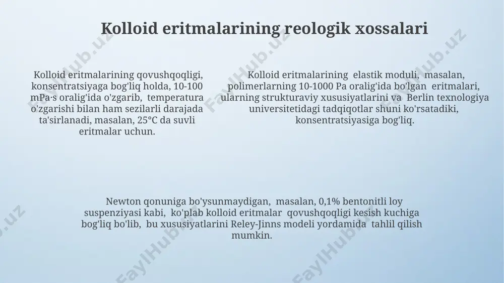 kolloid eritmalarining molekulyar kinetik xossalari - Page 5