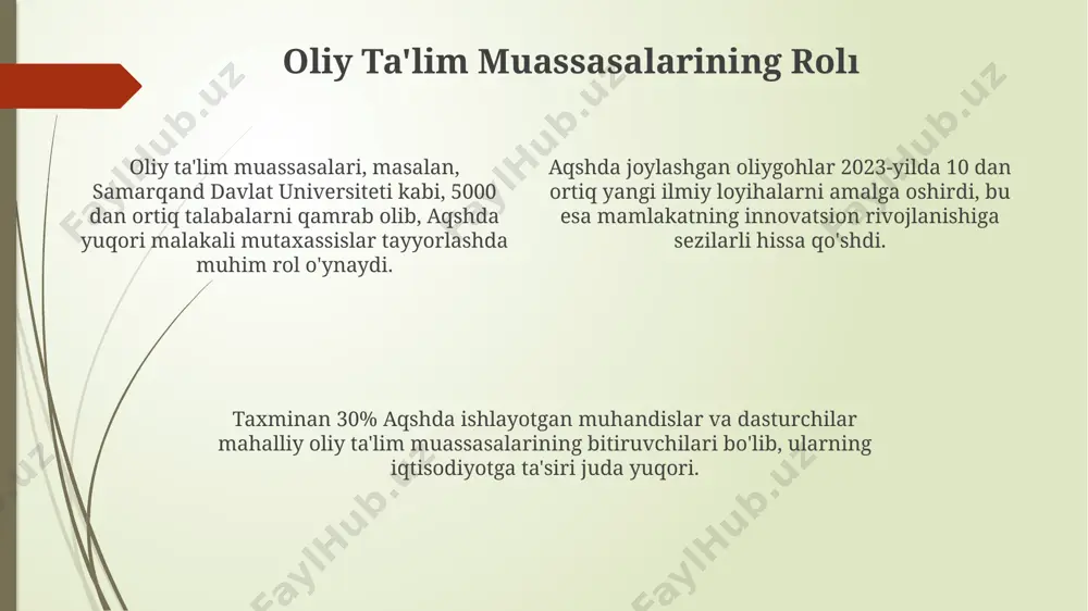 aqshda ta‘limga qaratilgan e‘tibor va uning yutuqlari - Page 4