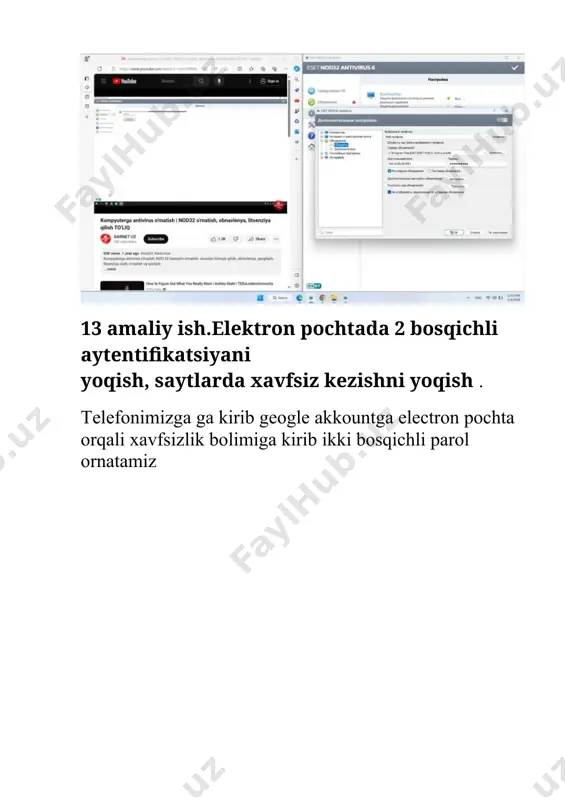 antivirus dasturini ornatish va yangilash - Page 4