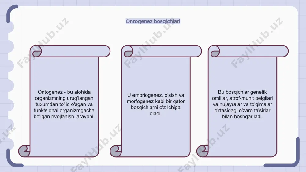 ontogenez konseptsiyasi - Page 5