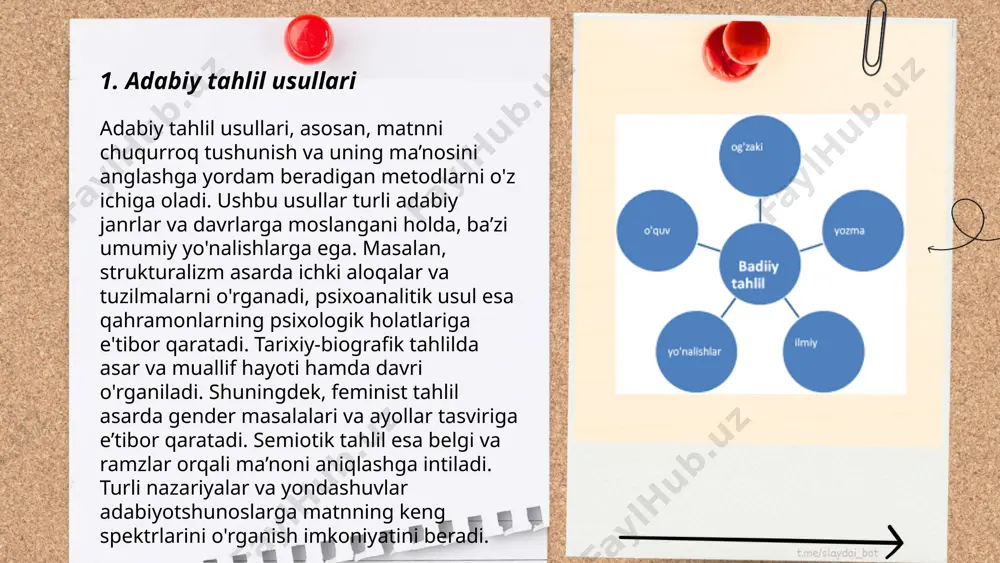 versitetiga kirgan. 1945-yilda adabiy sahnaga ilk asari bilan kirib kelgan. 1950-yillarda bir qator hikoya va sheʼrlar yozgan. uning eng mashhur asarlaridan biri 1967-yilda chop etilgan. 1980-yillarda dramaturg sifatida tanilgan. 1995-yilda o‘zbekistonda nashr etilgan mukofotga sazovor bo‘lgan. 2000-yillarning boshida uning ijodi xalqaro miqyosda tan olingan. 2010-yilda o‘zbekiston xalq yozuvchisi unvoniga sazovor bo'lgan. suratlari va qo’lyozmalari hozirda toshkent adabiy muzeyida saqlanadi. u 2015-yilda vafot etgan. ... t.me/slaydai_bot "qahhorni anglash mashaqqati" romani oʻzbek adabiyotida muhim oʻrin tutadi. bu asarda insonlar o'rtasidagi murakkab munosabatlar, ruhiy iztiroblar va jamiyat muammolari tasvirlanadi. qahhor romanning asosiy qahramonlaridan biri bo'lib, uning hayoti va shaxsiy krizislari orqali zamonaviy muammolarni ochib beradi. roman bosh qahramonni anglash va uni qiyinchiliklar bilan kurashayotganini ko'rsatadi. qahhorning ichki ziddiyatlari, izlanuvchanligi va ruhiy holatlari kitobxonni chuqur o'ylashga majbur qiladi. ushbu asar o'quvchiga insoniy va axloqiy qadriyatlar haqida teran fikrlar berishga muvaffaq bo'lgan. roman o'zbekiston adabiyotida o'ziga xos uslub va yondashuvlari bilan ajralib turadi va hali …