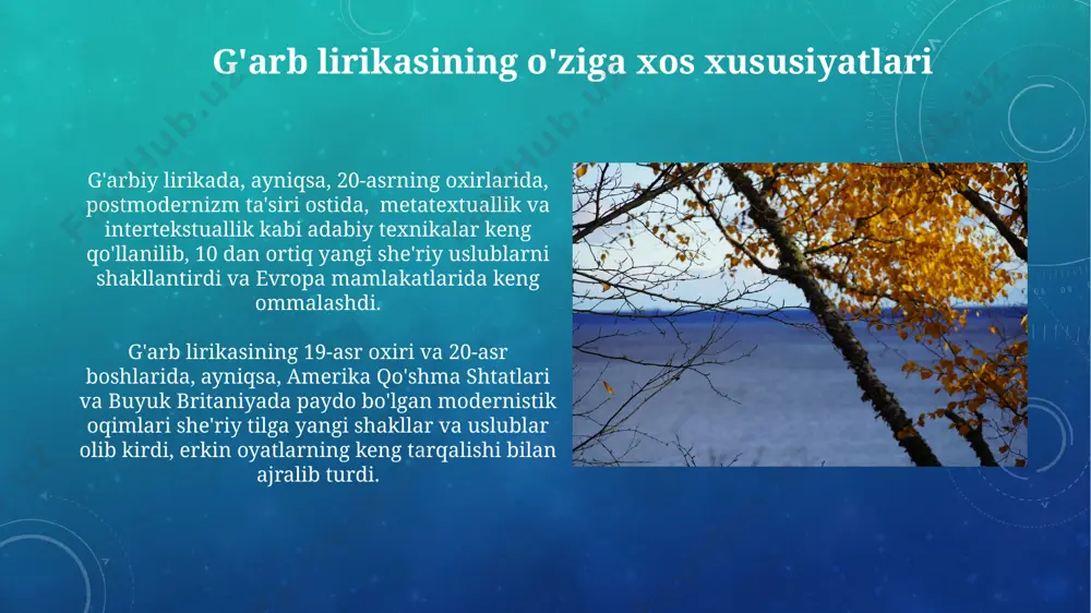 lirik tur: gʻarb hamda sharq lirikasi - Page 4