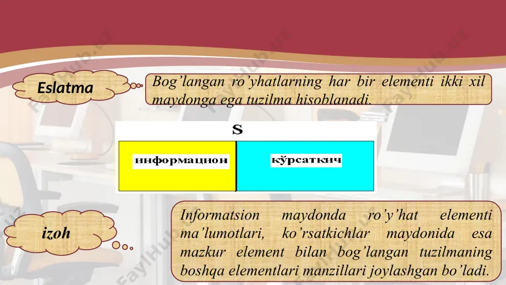 abstrakt malumotlar tuzilmasidaki royxatlar - Page 4