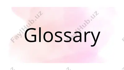 glossary — PDF