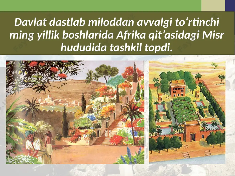 dunyoning qadimgi davlatlari. 5 - sinf - Page 3