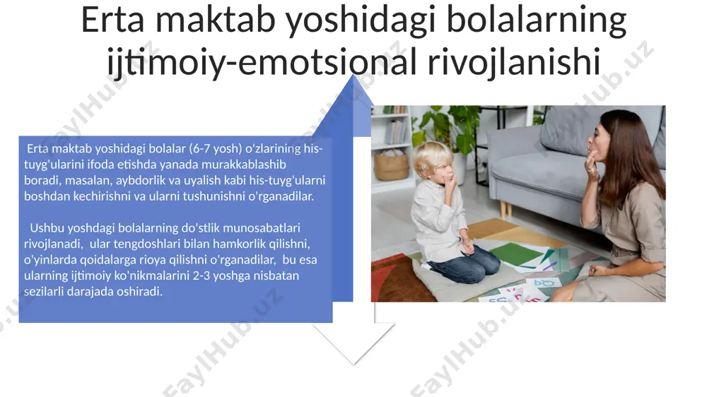 erta maktab yoshi davrida psixik rivojlanish xususiyatlar - Page 4
