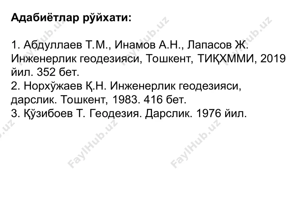 карталар бу- 5. майда масштабли карталар бу- 6. масштабсиз карталар бу- 7. топографик карталар бу- 8. буруний глобуси ҳақида нималар биласиз- 9. “ўзбек магеллани” ким- 10. тошкент рельефли ландшафтли глобуси- 11. магеллан ким ва уни жаҳон тамаддунига қўшган ҳиссаси- 12. карталардаги горизонтал чизиқлар бу- 13. изобара, изотерма, изохора ҳақида эшитганмисиз- 14. план бу- 15. карта ва планни фарқи- 16. профил бу- 17. глобус нима- 18. глобус масштаблари-