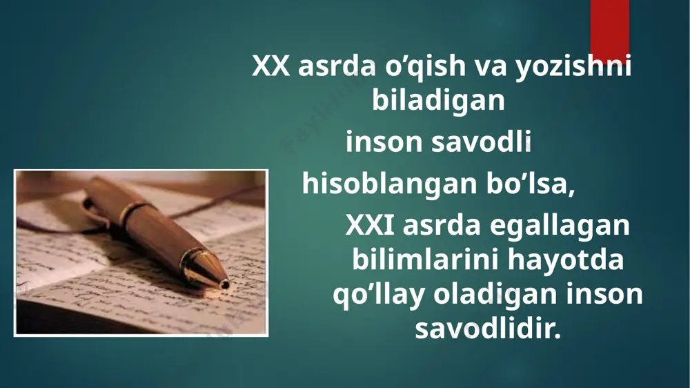 hunos, tarixchi, faylasuf, sayyohlar haqida ma'lumotlar keltirilgan. abu abbos al-farg‘oniy bog‘dod va damashq rasadxonalari qurilishida rahbarlik qilgan buyuk mutafakkir olim, quyosh tutilishini oldindan hisoblab chiqqan, yerning sharsimon ekanligini ilmiy asosda isbotlagan, meridian uzunligini hisoblagan, nil daryosini suvini o‘lchash uchun asbob yasagan. abu ali ibn sino (980-1037 yy). ibn sinoning "kitob al-qonun fittib" (tib qonunlari) kitobi beshta katta kitobdan iborat bo‘lib, 1956 va 1962-yillarda rus va o‘zbek tillarida to‘liq nashr etilgan. bu kitoblarda odam anatomiyasi, fiziologiyasi va gigiyena kabi tibbiyotning nazariy fanlariga hamda ichki kasalliklar, jarrohlik, dorishunoslik, yuqumli kasalliklarga ta'alluqli bilimlar bayon etilgan. bu kitob 600 yil davomida butun jahon shifokorlari uchun asosiy qo‘llanma bo‘lib keldi, undagi ko‘pgina ma'lumotlar hozir ham o‘z ahamiyatini saqlab kelmoqda. u 36 marta qayta nashr etilgan. ibn sino turli yuqumli kasalliklarning kelib chiqishi va tarqalishida ifloslangan suv va havoning roli katta ekanini uqtirib, suvni qaynatib yoki filtrlab iste'mol qilishni tavsiya etgan. geografiyani o‘qitish jarayonida o‘quvchilarni har …