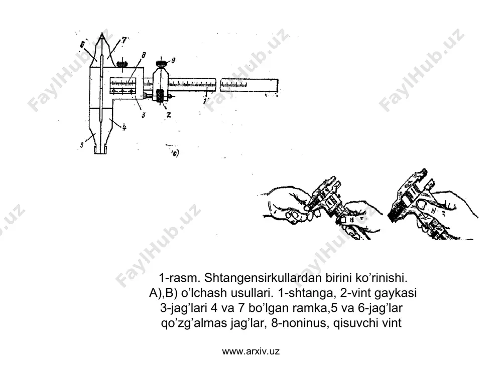 nonius tipidagi burchak o’lchagich bilan burchaklarni o’lchash - Page 5