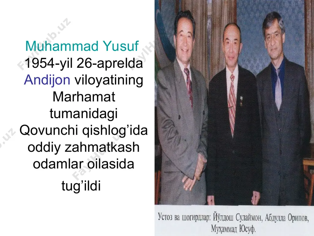"muhammad yusuf buxoroni sevgan shoir" - Page 4