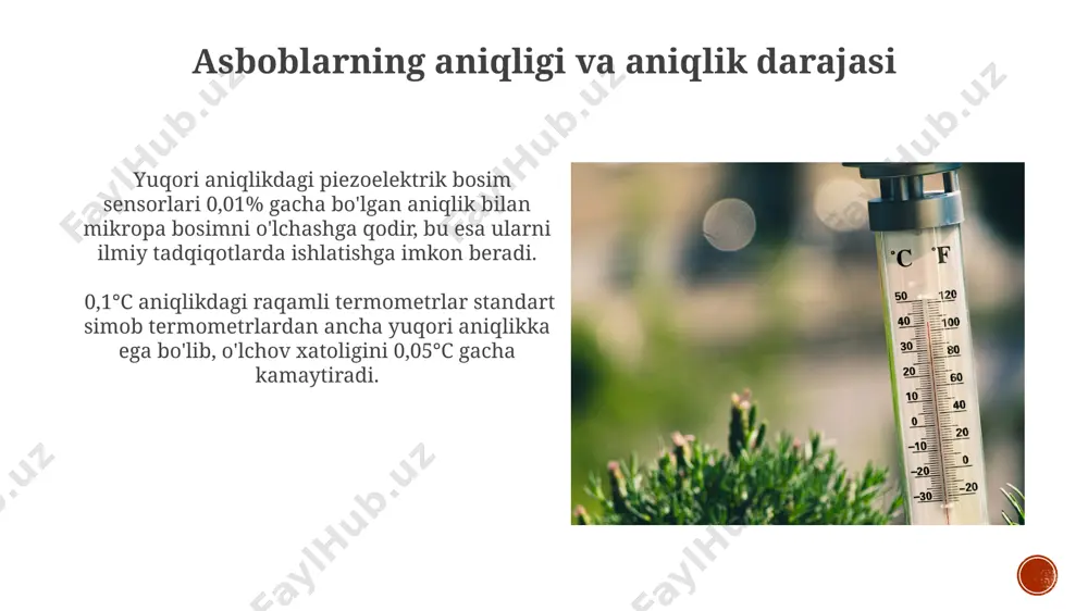 bosim va harorat o‘lchash vositalarini qiyoslash - Page 5
