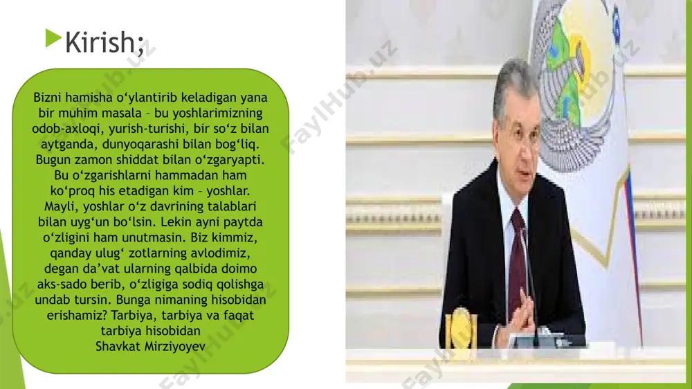 eshpolatova baxtigulning o‘zbekistonning eng yangi tarixi fanidan tayyorlagan taqdimoti - Page 3