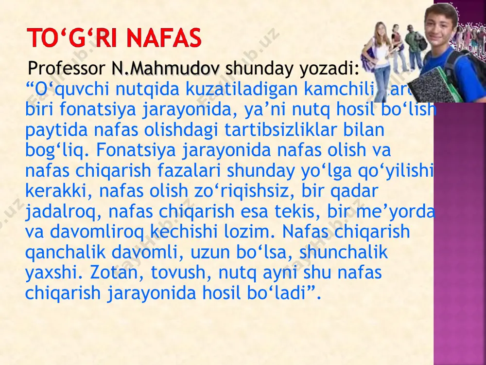 ifodali o‘qishda nafas, ovoz va talaffuzning o‘rni - Page 4